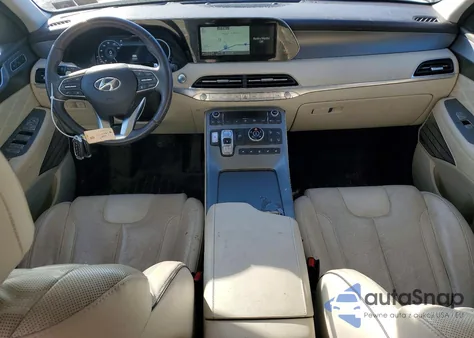 2021 Hyundai Palisade Calligraphy from USA, damaged, VIN KM8R7DHEXMU274780